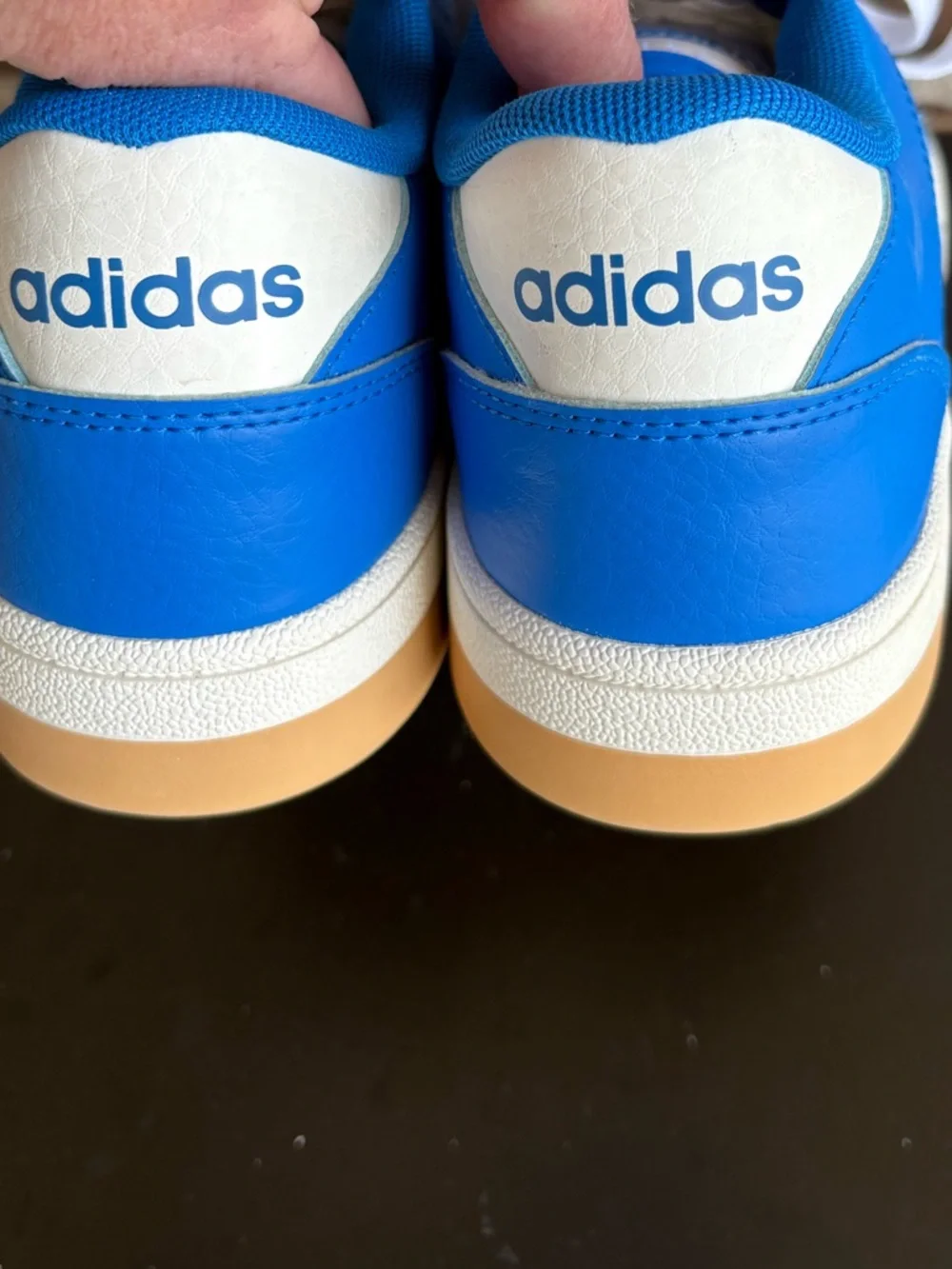 adidas Break Start Blue White Trainers Mens Size 8.5 NWOB